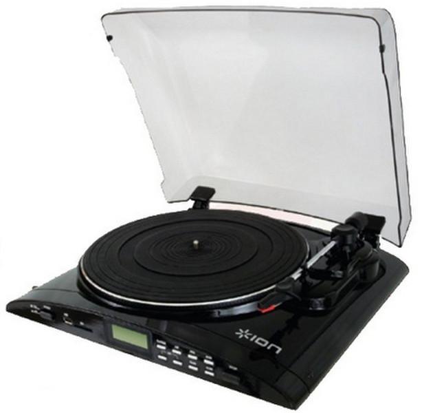 ION Audio PROFLASH LP Black audio turntable
