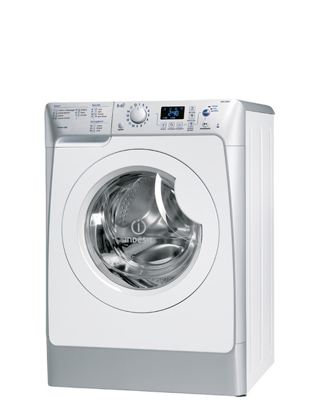 Indesit PWDE 81480 S Freistehend Frontlader 6kg A Silber, Weiß