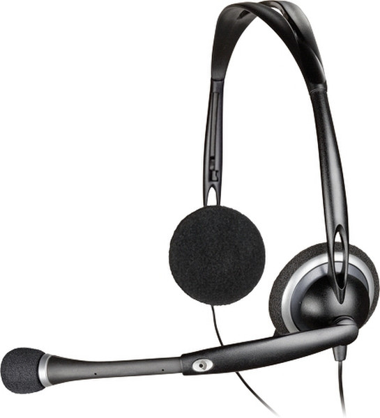 Plantronics Audio 40 Analog Headset Monophon Schwarz Headset