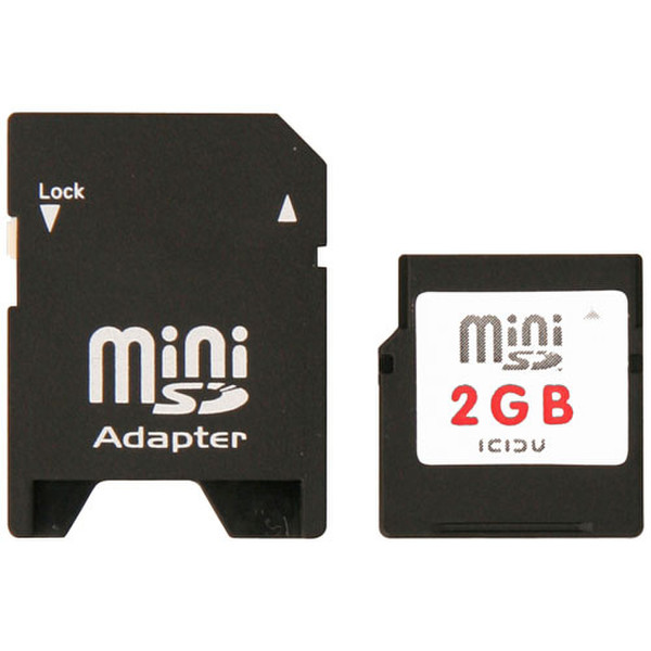 ICIDU Mini Secure Digital Card 2GB 2GB MiniSD memory card