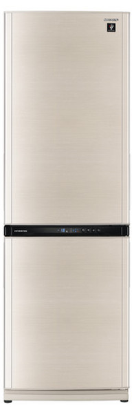Sharp SJ-RP320TBE freestanding 237L 89L A++ Beige fridge-freezer