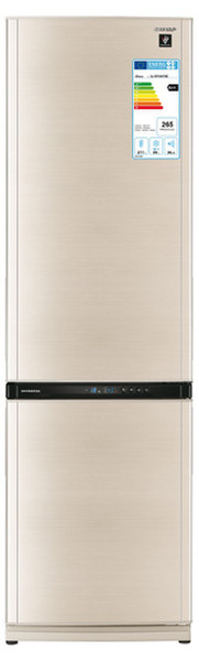 Sharp SJ-RP360TBE freestanding 277L 89L A++ Beige fridge-freezer