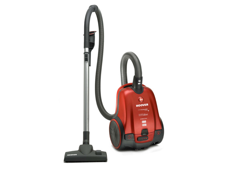 Hoover PURE POWER TPP 2320 Cylinder vacuum 3.5L 2300W Red