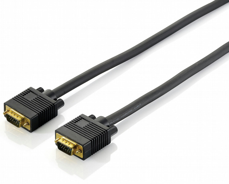 Equip VGA/VGA 1.8m 1.8m VGA (D-Sub) VGA (D-Sub) Black VGA cable