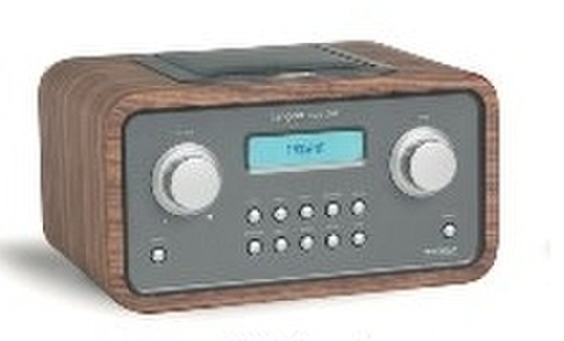 Tangent Quatro Internet/WIFI Radio - Walnut Портативный Красновато-коричневый радиоприемник