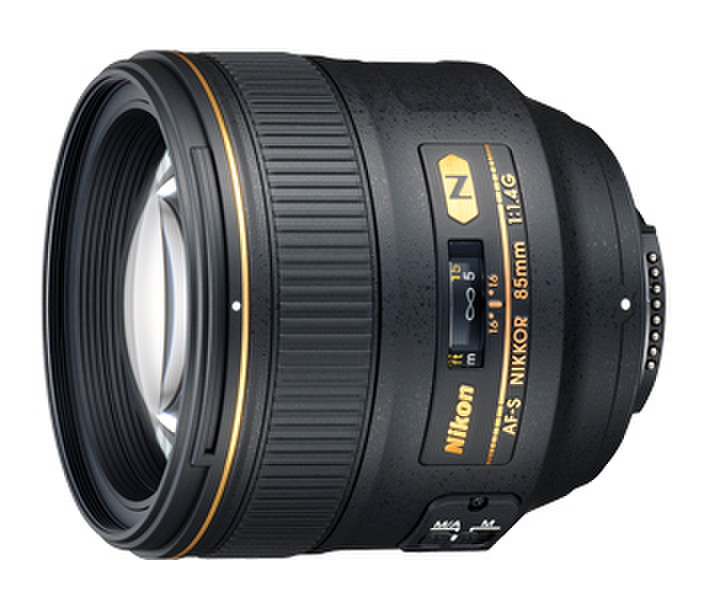 Nikon AF-S NIKKOR 85mm f/1.4G SLR Telephoto lens Schwarz