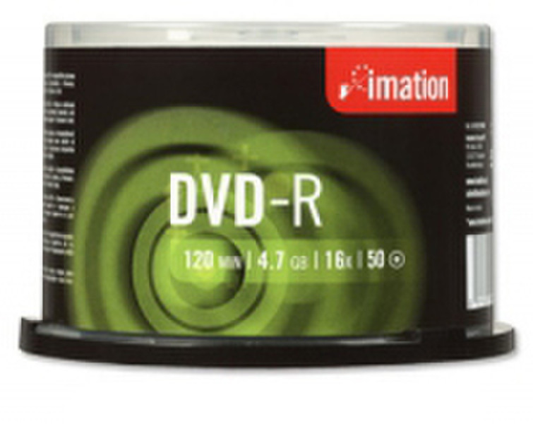 Imation DVD-R 16x 4.7Gb (50) 4.7GB DVD-R 50pc(s)