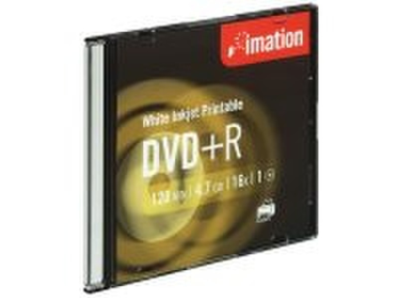 Imation DVD+R 120min 4.7Gb 16x printable slimcase 4.7GB DVD+R 10pc(s)