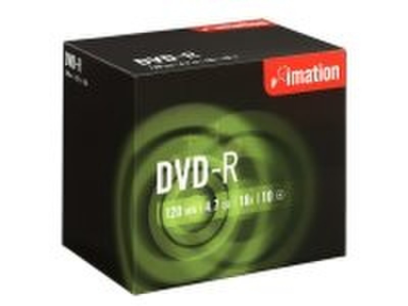 Imation DVD-R 120min 4.7Gb 16x jewelcase 4.7GB DVD-R 10Stück(e)