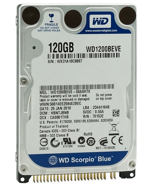 Western Digital 120GB 2.5