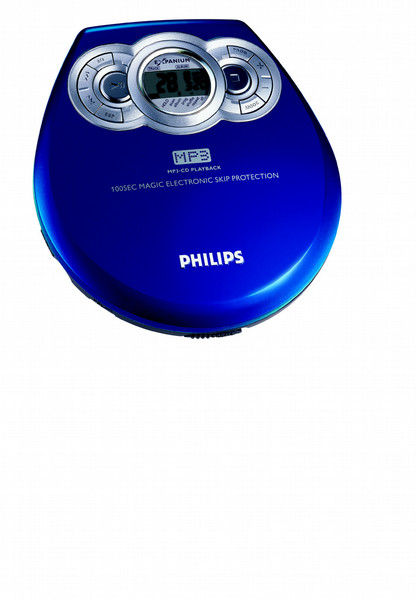 Philips EXP2300 Portable CD player Blue