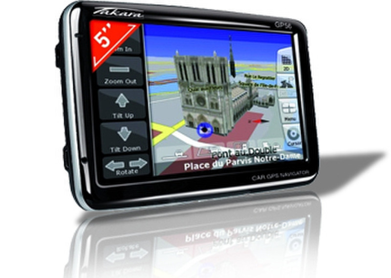 Takara GP56 Tragbar / Fixiert 5Zoll Touchscreen Navigationssystem