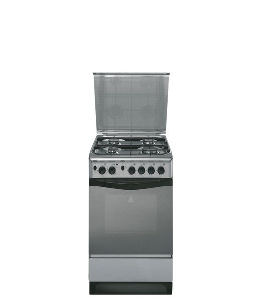 Indesit K3G210S(X)/FR Отдельностоящий Gas hob Нержавеющая сталь