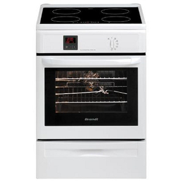 Brandt KIP710W Freestanding Induction hob A White cooker