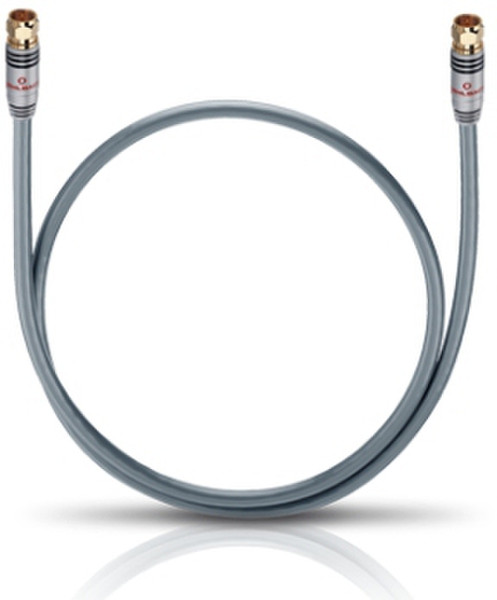 OEHLBACH 22602 2m F F Blue coaxial cable