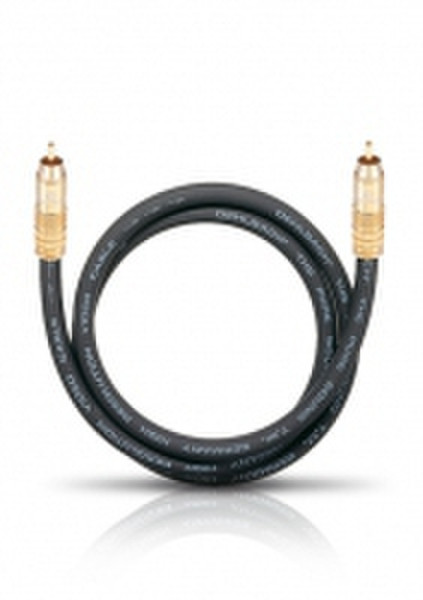 OEHLBACH 2503 3m RCA RCA Black coaxial cable