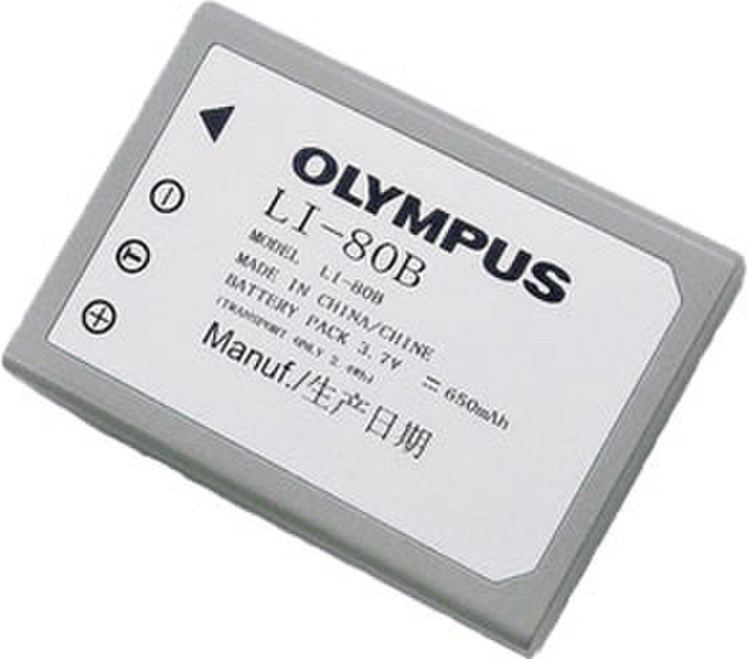 Olympus LI-80B Lithium-Ion (Li-Ion) 650mAh 3.7V