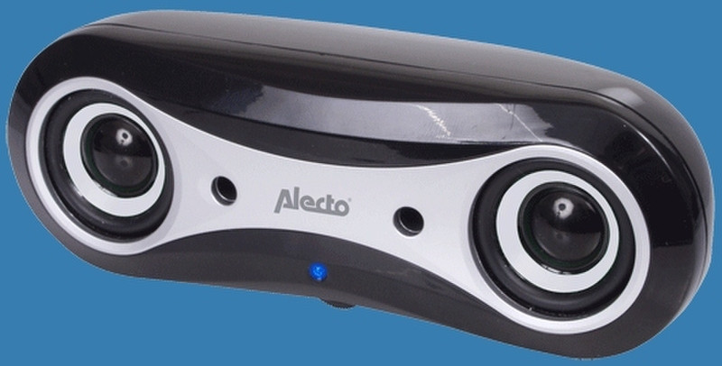 Alecto Mini stereo speakers WSP-49 2.0channels 2W docking speaker