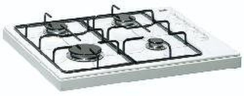 ETNA 1217HWT gas heater built-in Gas hob White