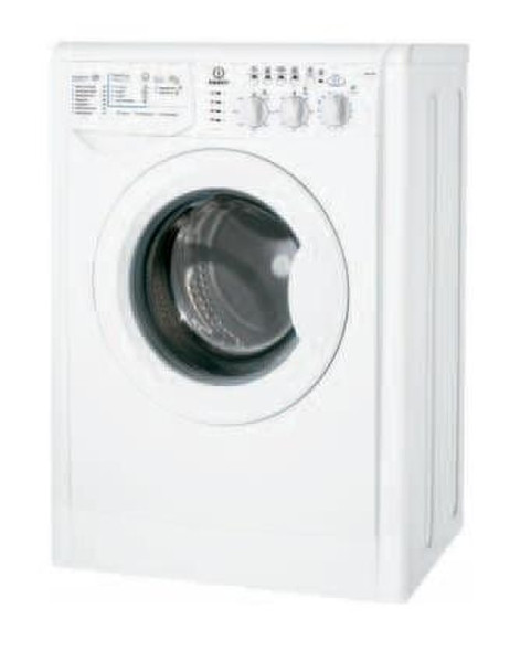 Indesit Wisl125 - washing machine Freistehend Frontlader 4.5kg 1200RPM A+ Weiß Waschmaschine