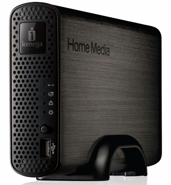Iomega ScreenPlay Home Media Network Hard Drive Black digital media player