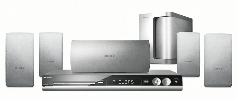 Philips HTS3107 DivX Ultra DVD Home Theater System 500Вт домашний кинотеатр