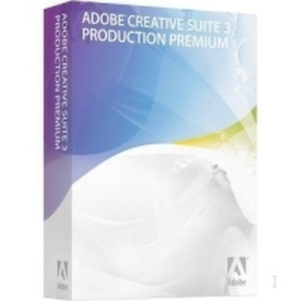 Adobe Creative Suite 3 Production Premium 1user(s) German