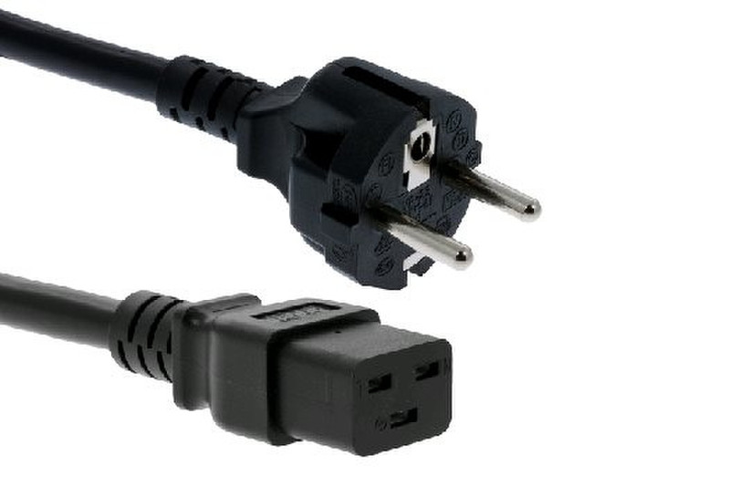 Cisco CAB-1900W-EU= CEE7/7 Schuko C19 coupler Black power cable