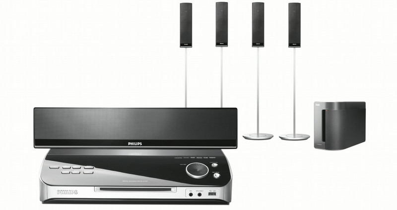 Philips HTS4750 DivX Ultra DVD Home Theater System 1000Вт домашний кинотеатр