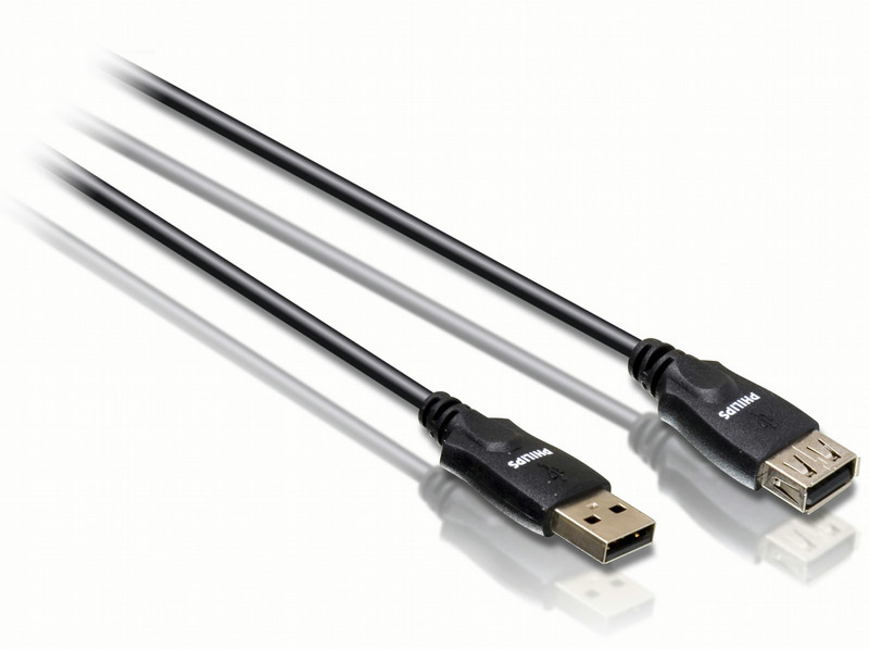 Philips SWU1423 1.8м USB A USB A Черный кабель USB