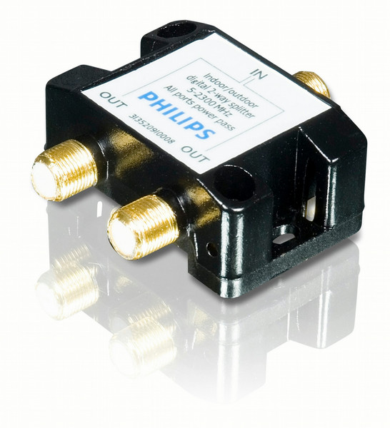 Philips SDW5010/17 Cable splitter Черный кабельный разветвитель и сумматор