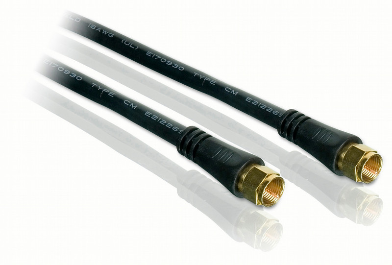 Philips MWV1157/17 30.48м Черный коаксиальный кабель