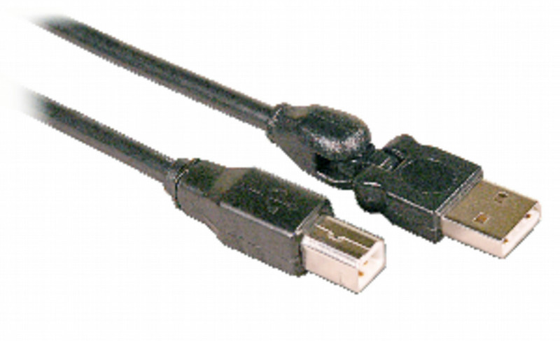 Philips SWU1503 3м USB A USB B Черный кабель USB