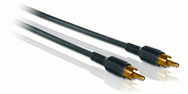 Philips SWV2214 6 ft RCA ends RG6 coaxial cable