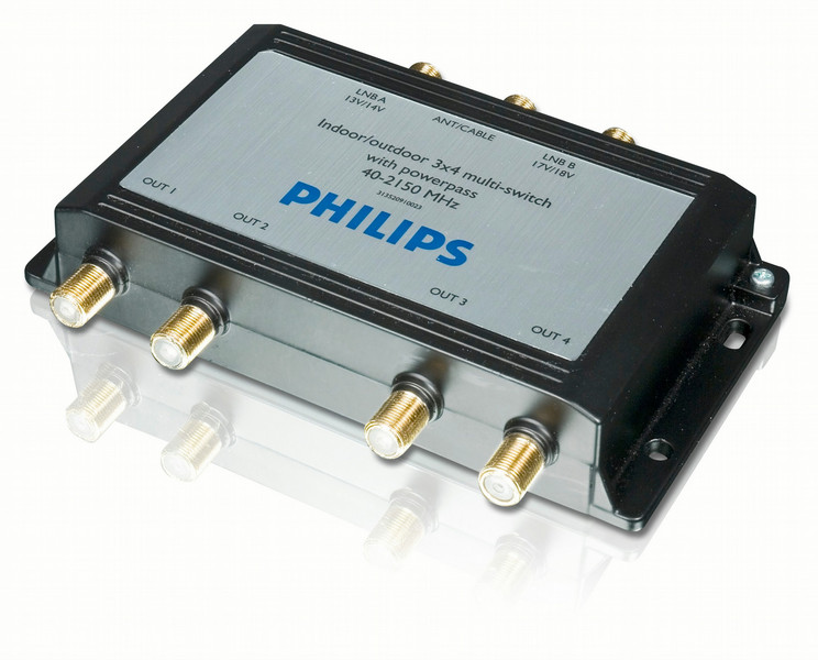 Philips SDW5034/17 Cable splitter Черный кабельный разветвитель и сумматор
