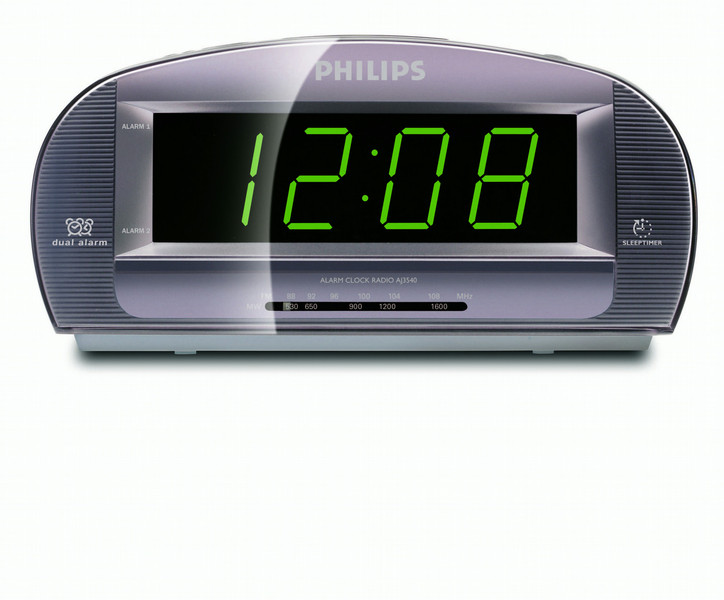 Philips AJ3540/05 Часы Цифровой Серый радиоприемник
