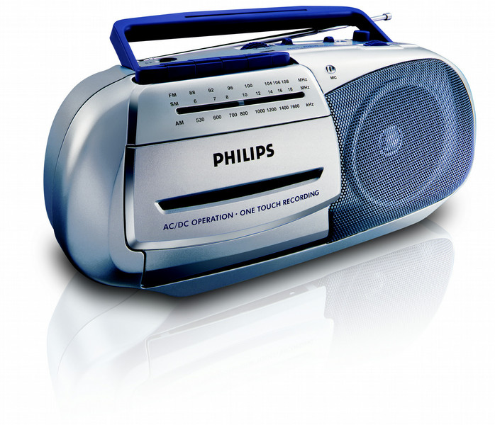 Philips Кассетный магнитофон с радиоприемником AQ4130/01