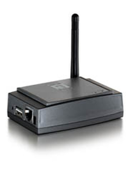 LevelOne 11g Wireless USB-Port Printer Server Беспроводная LAN сервер печати