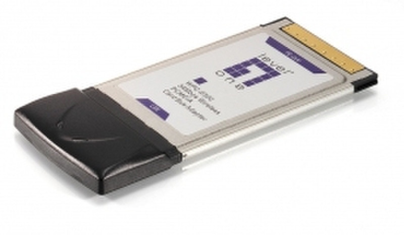 LevelOne 108 Mbps Wireless PCMCIA Adapter 108Mbit/s Netzwerkkarte