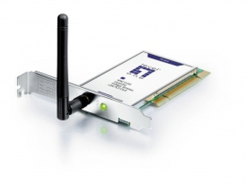 LevelOne 108 Mbps Wireless PCI Card 108Mbit/s networking card