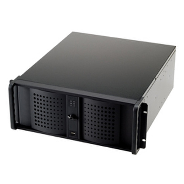 Fantec TCG-4800R37W-1 4U 528mm 2x300W EPS Desktop Black computer case