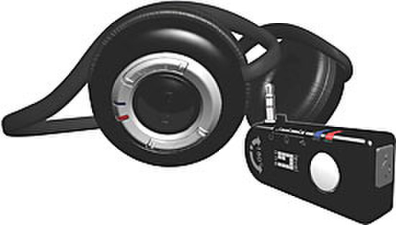 LevelOne BLH-1200 Binaural Bluetooth Black mobile headset