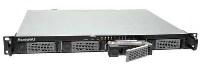 Netgear ReadyNAS™ 1100 2TB Dual Gigabit Rackmount Network Storage (4x500GB)
