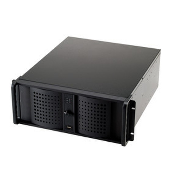 Fantec TCG-4860KX47A-1 Rack 400W Black computer case