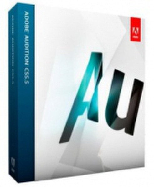 Adobe Audition CS5.5, Mac, DVD