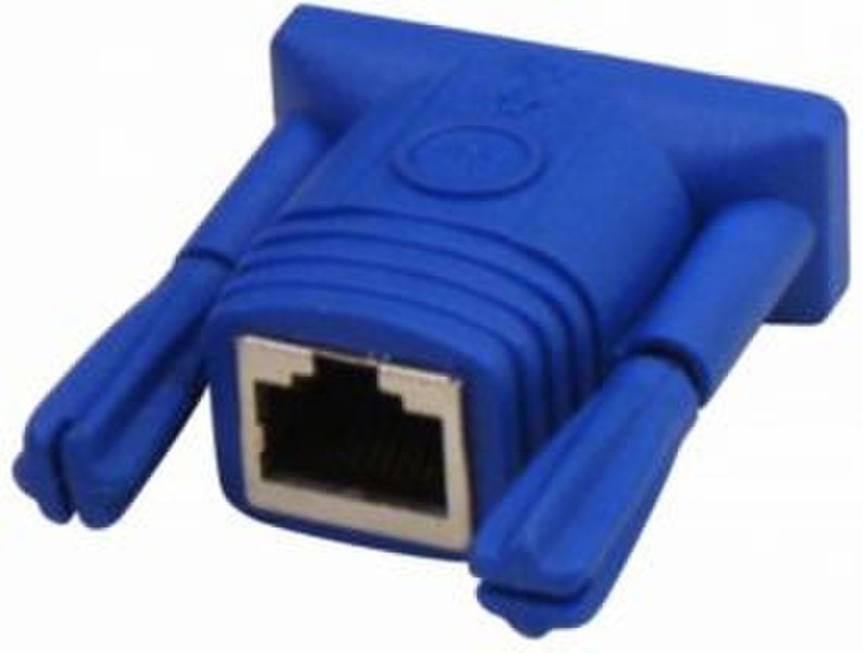 LevelOne Short Range DVI-D Receiver Blau Kabelschnittstellen-/adapter