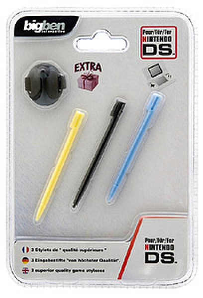 Bigben Interactive Stylus Set 40g Schwarz Eingabestift