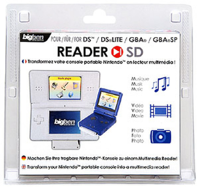 Bigben Interactive SD Multimedia-Reader устройство для чтения карт флэш-памяти