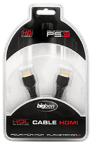 Bigben Interactive HQ HDMI Cable 2.5м Черный HDMI кабель