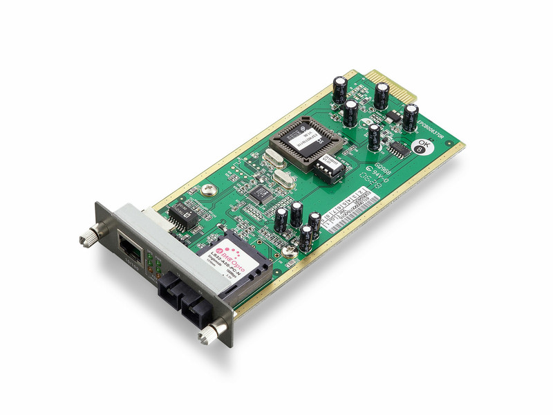 LevelOne FVT-5301 Внутренний 100Мбит/с 1310нм Single-mode Алюминиевый сетевой медиа конвертор